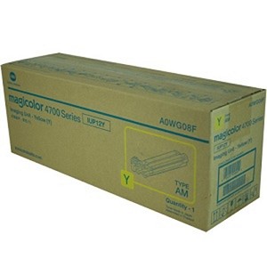  Made By Konica Minolta IUP-12 A0WG08F IUP12Y Yellow Imaging Unit Magicolor 4750 