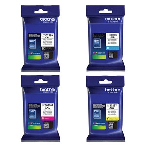 4 Pack Made by Brother LC3029 MFC-J5830, MFC-J5930, MFC-J6535, MFC-J6935 Extra High Yield Ink Cartridges 