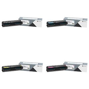 4 Pack Made by Lexmark C3200 Print Cartridges MC3224adwe C3224dw MC3224dwe 