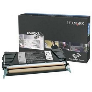  Made by Lexmark C-520 C5202KS Black Toner Cartridge C520, C-530 