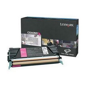  Made by Lexmark C-534 C5342MX Magenta Toner Cartridge C534 