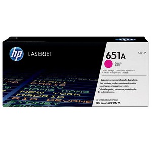  Made by HP 651A CE343A Magenta Toner Cartridge LaserJet Enterprise 700 Color MFP M775, M775Z Plus 