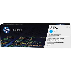  Made by HP 312A CF381A Cyan Toner Cartridge Color LaserJet Pro MFP M476dn, M476dw, M476nw 