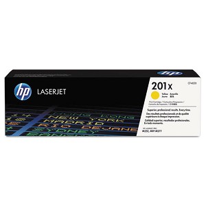  Made by HP 201X CF402X Yellow High Yield Toner Cartridge Color LaserJet Pro M252dw, M277 