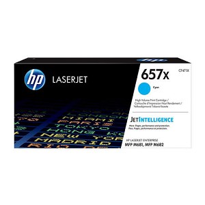 Made by HP 657X CF471X Cyan High Yield Toner Cartridge Color LaserJet Enterprise Flow MFP M681, M682 