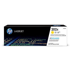  Made by HP 202X CF502X Yellow High Yield Toner Cartridge Color LaserJet Pro M253, M254, M280, M281 