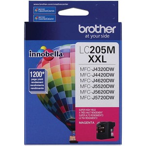  Made by Brother LC205 LC-205M Magenta Extra High Yield Ink Cartridge 