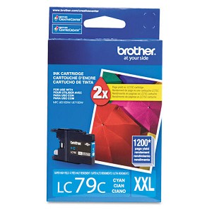  Made by Brother LC79 LC-79C Cyan Extra High Yield Ink Cartridge 
