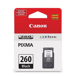  Made by Canon PG-260 3707C001 Black Ink Cartridge PIXMA TR7020, TS5320, TS6420 