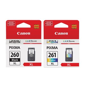 2 Pack Made by Canon PG-260XL CL-261XL PIXMA TR7020, TS5320, TS6420 High Yield Ink Cartridges 
