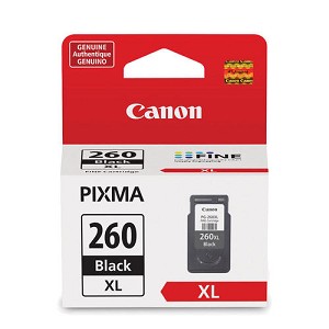  Made by Canon PG-260XL 3706C001 Black High Yield Ink Cartridge PIXMA TR7020, TS5320, TS6420 