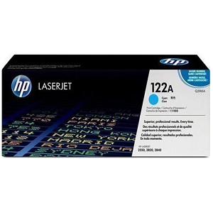  Made by HP 122A Q3961A Cyan Toner Cartridge Color LaserJet 2550, 2820, 2840 