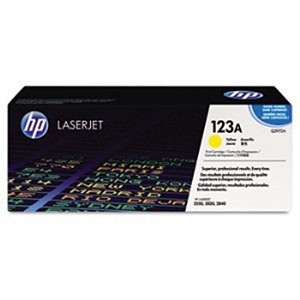 Made by HP 123A Q3972A Yellow Toner Cartridge Color LaserJet 2550 