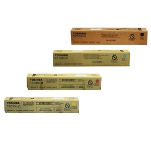 4 Pack Made By Toshiba TFC30U E-Studio 2050C, 2051C, 2550C, 2551C Laser Toner Cartridges 