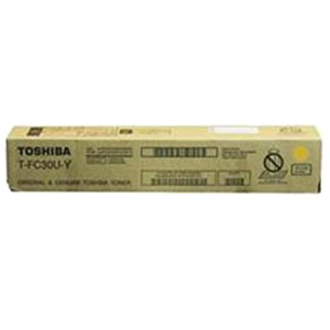  Made By Toshiba TFC30U TFC30UY TFC-30UY Yellow Laser Toner Cartridge E-Studio 2050C, 2051C, 2550C, 2551C 