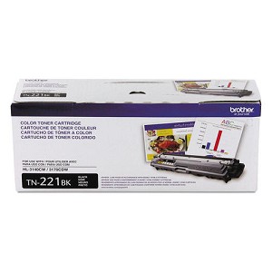  Made by Brother TN221 TN-221BK Black Laser Toner Cartridge 