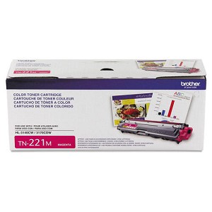  Made by Brother TN221 TN-221M Magenta Laser Toner Cartridge 