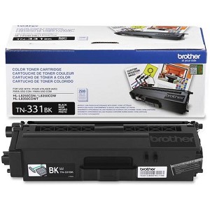  Made by Brother TN331 TN-331BK Black Laser Toner Cartridge 