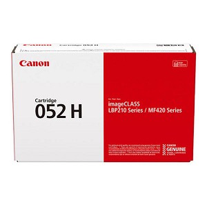  Made by Canon 052H 2200C001 Black High Yield Toner Cartridge ImageCLASS MF424dw, LBP214dw, MF426dw 