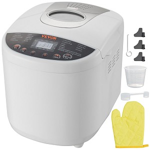 2LB Programmable Digital Bread Maker Machine with 12 Settings - LIVINGbasics 