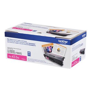 Made by Brother TN433 TN-433M Magenta High Yield Laser Toner Cartridge 