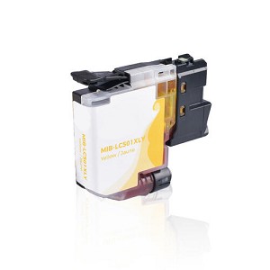 Compatible Brother LC501XLY Yellow Ink Cartridge High Yield 