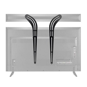 Universal Soundbar Mount Bracket for Mounting Above or Under TV, 23 inch to 55 inch TVs - Monoprice 