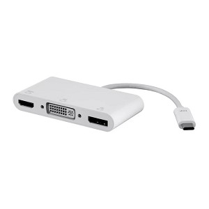 USB Type-C to 4K DisplayPort, HDMI, and Single-Link DVI-D Passive Adapter-Monoprice 