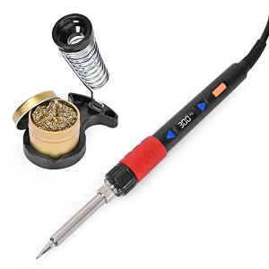 928D III 110W Digital Soldering Iron with PID Temperature Control & LED Display - PrimeCables 