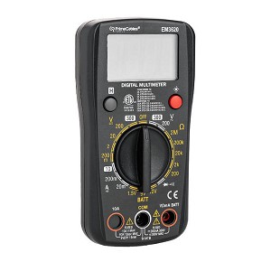 Digital Multimeter with DC/AC Voltage, DC Current, Diode, Continuity Test, cETLus - PrimeCables® 