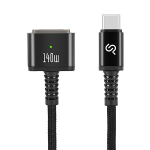 140W USB-C to Magsafe3 Charging Cable with LED Light, 2m - PrimeCables 