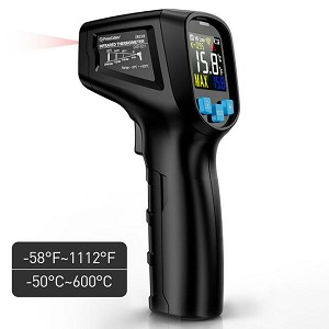  -50℃~600℃/-58℉~1112℉ Professional High Precision Infrared Thermometer - PrimeCables 