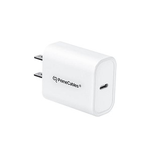 20W USB-C PD Fast Charger, Portable - Compact & Secure - PrimeCables 