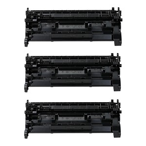 Compatible 3Pack Canon 052H 2200C001 Black High Yield Toner Cartridge 