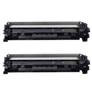Compatible 2 Pack Canon 051 2168C001 Black Laser Toner Cartridge 