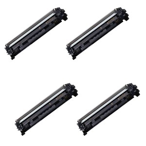 Compatible 4 Pack Canon 051 2168C001 Black Laser Toner Cartridge 
