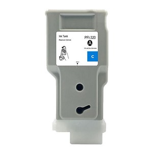 Compatible Canon PFI-320C, 2891C001 Cyan Ink Cartridge 