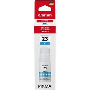 Made by Canon GI-23 4670C001 Cyan Ink Bottle 