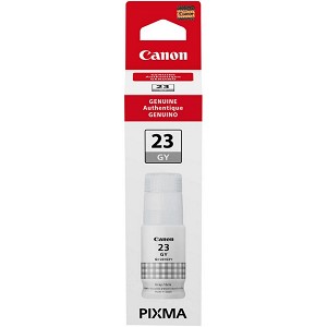 Made by Canon GI-23 4705C001 Gray Ink Bottle, PIXMA G620 