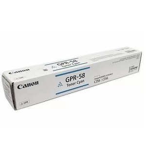 Made By Canon GPR-58C 2183C003AA Cyan Toner Cartridge 