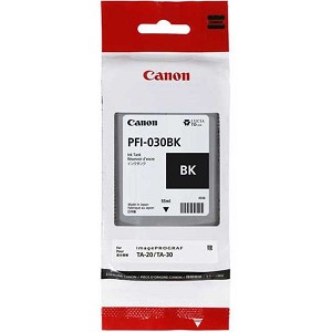 Made By Canon PFI-030BK Black Ink Cartridge (3489C001AA) 