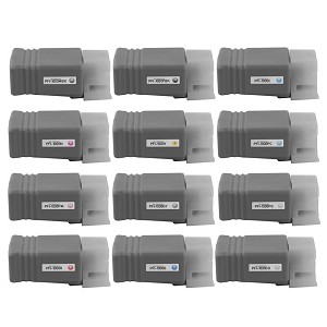 Compatible Canon PFI-1000 Ink Cartridge Combo MBK/PBK/C/M/Y/PC/PM/GY/PGY/R/B/CO 
