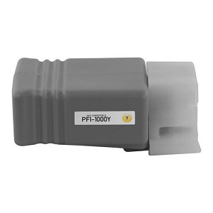 Compatible Canon 0549C002, PFI-1000Y Yellow Pigment Ink Cartridge 