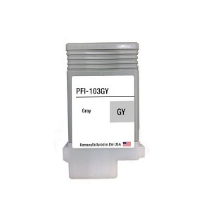 Compatible Canon PFI-103GY Gray Ink Cartridge 2213B001AA 