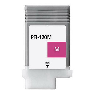 Compatible Canon PFI-120M, 2887C001 Magenta Ink Cartridge 