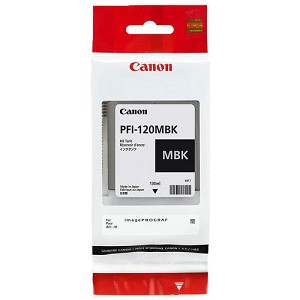 Made By Canon PFI-120MBK, 2884C001 Matte Black Ink Cartridge 