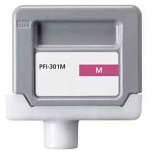  Canon PFI-301M Compatible 1488B001AA Pigment Magenta Ink Cartridge 