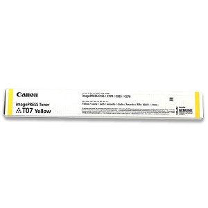 Made By Canon T07 3644C001AA Yellow Toner Cartridge 