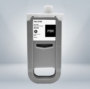 Compatible Canon PFI-2700PBK, 5288C001AA Photo Black Ink Cartridge, 700ML 