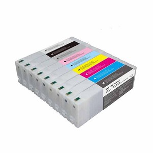 Compatible Epson T804 700ML Set of 9 Ink Cartridges 
